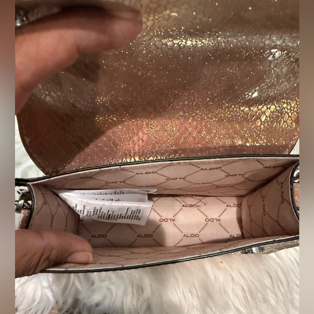Aldo glittery‎ purse - Picture 4 of 4